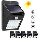 Kit 5 Luminária Solar Jardim Iluminação Residencial 30 Leds