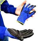 Kit 5 Luvas Proteção Nitrílica Tricotada Wave Smart Volk Epi