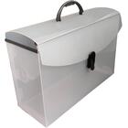 Kit 5 Maletas De Documentos 10 Pastas Suspensas Dello Organiz