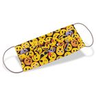 Kit 5 Máscaras De Proteção Estampadas Tecido Duplo 100% Algod