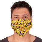 Kit 5 Máscaras De Proteção Estampadas Tecido Duplo 100% Algod