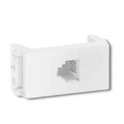 Kit 5 Modulos Tomada Rj11 4 Fios Refinatto Weg Branco