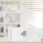 Kit 5 Modulos Tomada Rj11 4 Fios Refinatto Weg Branco