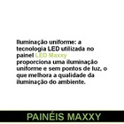 Kit 5 Painéis Plafon Led Embutir Redondo 24w Frio