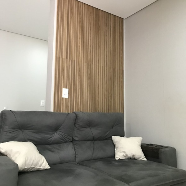 Kit 5 Painel Ripado Mdf  Cabeceira Cama  Painel Tv