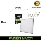 Kit 5 Painel Sobrepor Quadrado 18w Led Neutro 4000k Luminária