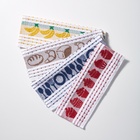 Kit 5 Pano De Prato Atoalhado Copa Teka Gourmet Premium