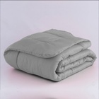 Kit 5 Pçs Aconchego Dupla Face Queen Cinza