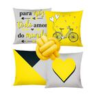 Kit 5 Peças Almofadas Digitais E Nó - 11