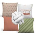 Kit 5 Peças Almofadas Digitais E Nó - 32