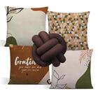 Kit 5 Peças Almofadas Digitais E Nó - 38