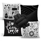 Kit 5 Peças Almofadas Digitais E Nó - 56