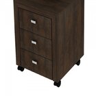 Kit 5 Peças Com Mesa Para Escritório, Armário Baixo, Armário