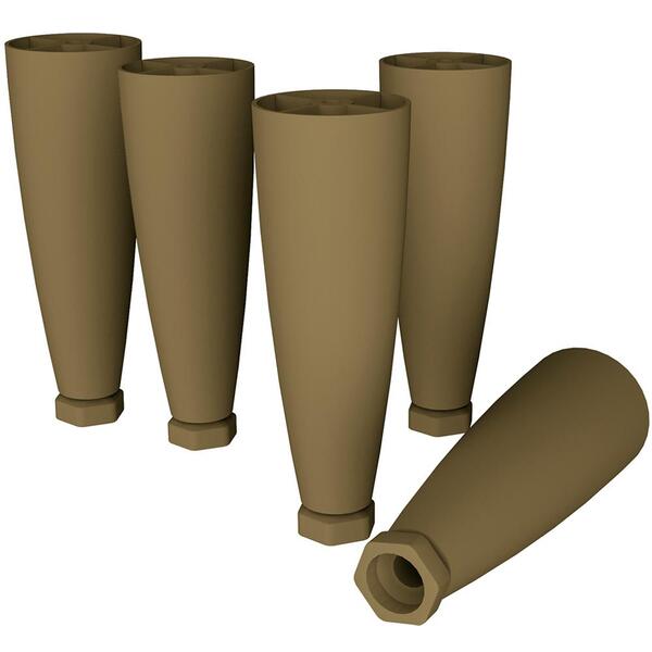 Kit 5 Pes Conico Para Cozinha Nova York O945 Henn