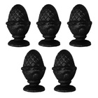 Kit 5 Pinhas Ferro Fundido N03 Pra Grade Portão Sacada Muro