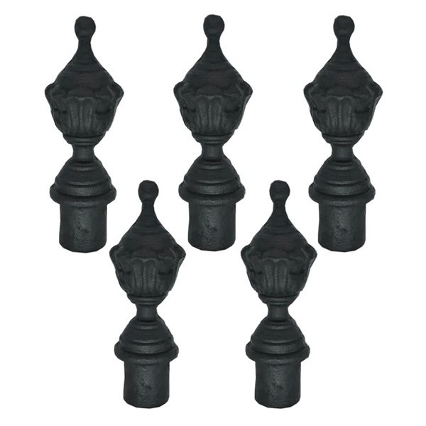 Kit 5 Pinhas Ferro Fundido N10 P/ Grade Portão Sacada Muro