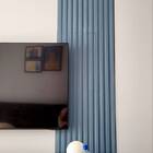 Kit 5 Placas Pvc Painel Ripado Revestimento Parede Resistente