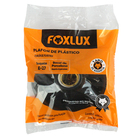 Kit 5 Plafon De Plástico Foxlux Bocal Em Porcelana E-27