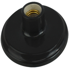 Kit 5 Plafon De Plástico Foxlux Bocal Em Porcelana E-27