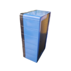 Kit 5 Porta Guardanapo Suporte Bares Restaurante Deitado Azul