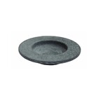 Kit 5 Pratos Risoto Massa Chapéu Invertido Pedra Sabão 30cm