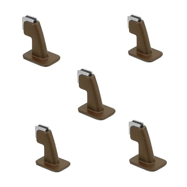 Kit 5 Prendedor Batedor Porta 804 Magnetico Adesivo Corten Im