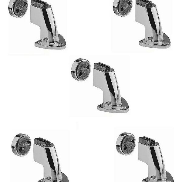 Kit 5 Prendedor Fixador Porta Magnético 808 Imab Cromado Cr