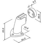 Kit 5 Prendedor Fixador Porta Magnético 808 Imab Cromado Cr