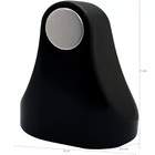 Kit 5 Prendedores Fixador Trava Porta Magnético Adesivo Preto