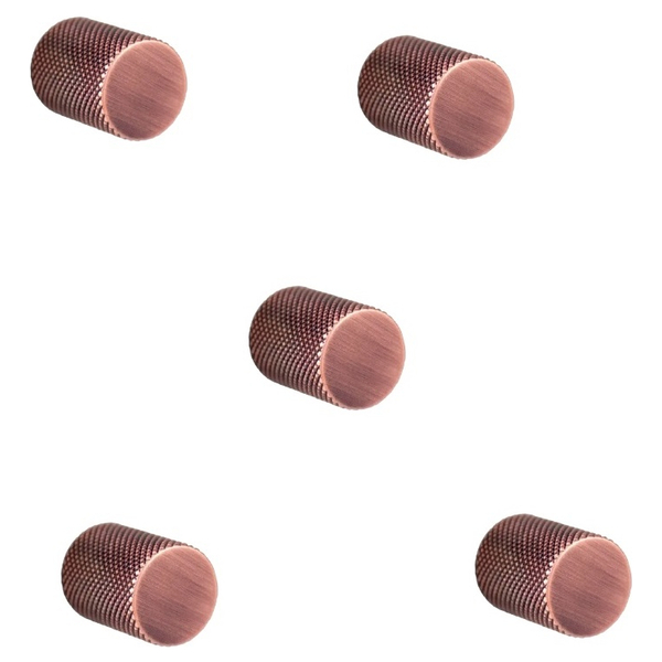 Kit 5 Puxador Bali Granado Ponto Vecchio Cobre Zen Desing