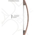 Kit 5 Puxador Cobre Envelhecido Italy Line 2092 128mm Metal