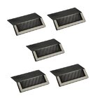 Kit 5 Puxador Moveis Citizen 45 Graus P Niquel Velho Zen