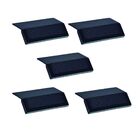 Kit 5 Puxador Moveis Citizen 45 Graus P Preto Fosco Zen 32/65