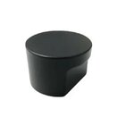 Kit 5 Puxador Moveis Radio Medio 16mm Preto Zen Ponto