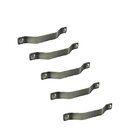 Kit 5 Puxador Nord Alça 160 Mm Niquel Velho Zen Zp1843.889