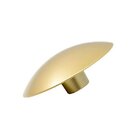 Kit 5 Puxador Orion 33x20mm Zen Dourado (fosco) Pequeno