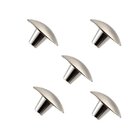 Kit 5 Puxador Orion 55 X 27mm Niquel Escovado Zen Ponto