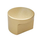 Kit 5 Puxador Radio Medio Zen 16mm Dourado (fosco)  Ponto