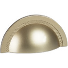 Kit 5 Puxador Shell Zen 64mm Dourado (dourado Fosco)