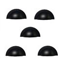 Kit 5 Puxador Shell Zen 64mm Preto Zp4318.24