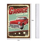 Kit 5 Quadros Para Decoração Frases Carros Cozinha