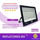 Kit 5 Refletor Led 150w Holofote Prova D'água Frio - Frio (65