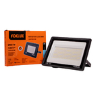 Kit 5 Refletor Led Foxlux 200w 6500k Bivolt Preto