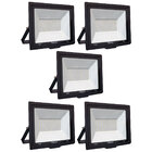 Kit 5 Refletores De Led 70w  Fortled