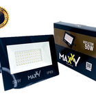 Kit 5 Refletores Led 50w Holofote Prova D'água Frio