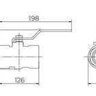 Kit 5 Registros Esfera Docol 2 Polegadas Alavanca Azul