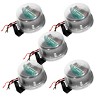 Kit 5 Rele Fotocelula Temp 2x1 Corujao Qr50m Qualitronix