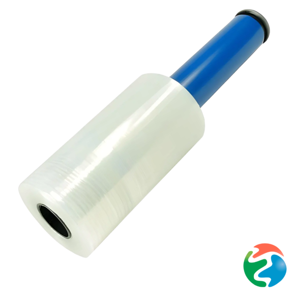 Kit 5 Rolos Filme Stretch C/ Cabo Adaptador 150mm Oferta