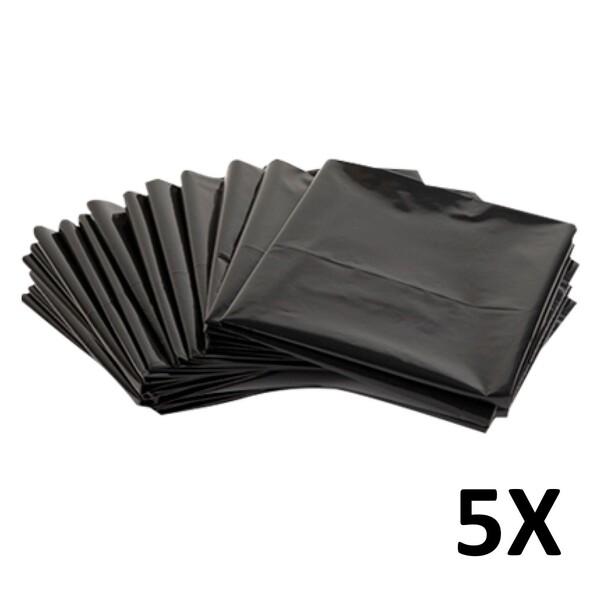 Kit 5 Saco De Lixo Reforçado Resistente Uso Doméstico 100l