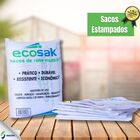 Kit 5 Saco De Ráfia Entulho Branco Novo Solto Logo Ecosak 50x